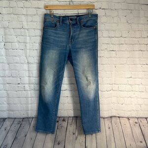 MADEWELL Women’s Stovepipe Stretch Skinny Jeans size 28 Light Wash